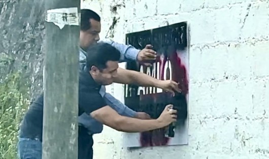 El pueblo de Puebla agradeciendo en Banderilla.