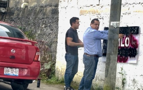 El pueblo de Puebla agradeciendo en Banderilla.