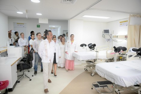 Luego de 15 años de abandono, la unidad funcionará las 24 horas, los siete días de la semana, en ocho consultorios y áreas de urgencias, quirófano, sala de expulsión, consulta externa, odontología, estimulación temprana, rayos X, ultrasonido, laboratorio y mastografía, mediante una plantilla laboral de 274 personas.