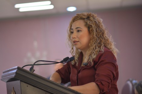 
La diputada Itzel López López hizo un reconocimiento al gobierno encabezado por el presidente Andrés Manuel López Obrador, del cual destacó las políticas públicas en materia de combate a la pobreza y reducción de la desigualdad.
