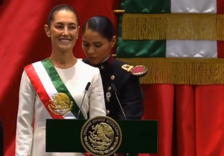 En sesión solemne del Congreso de la Unión , Claudia Sheinbaum Pardo asumió la Presidencia de México. 