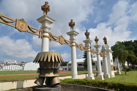 El mandatario Estatal Cuitláhuac en compañía de miembros de su gabinete y sociedad civil declararon al Estadio Heriberto Jara Corona como patrimonio cultural de Veracruz.