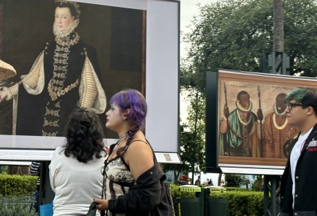 A unos días de que sea retirada, la exposición del Museo Del Prado en el parque  Juárez sigue siendo muy visitada.