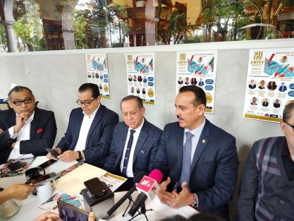 José Antonio Ruíz Hermoso, de la Asociación de Masters en Fiscal del Estado de Veracruz (AMFEV), anunció su Congreso Nacional Pacto Fiscal por México, en su décimo séptima edición el próximo 15 de noviembre en la ciudad de Veracruz. 