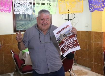 El senador Manuel Huerta Ladrón de Guevara confirmó la asistencia de la Presidenta del Comité Nacional, Luisa María Alcalde y el Secretario de Organización, Andrés Manuel López Beltrán,  para la Asamblea Informativa de MORENA en Boca del Río en el World Trade Center a las 11:30 horas del próximo sábado 9.


