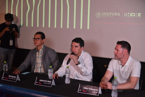 La Tercera Muestra de la Cineteca Veracruz será del 13 al 16 de noviembre, informó su director Gustavo Vega, quien estuvo acompañado por Adán Velásquez, de Cinetix y Raeil Aguilar, de la Universidad de Xalapa. 