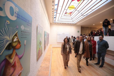 El Gobernador Cuitláhuac García inauguró este sábado  las obras de rehabilitación del Ágora de la Ciudad, el marco del 45 Aniversario de este recinto cultural. 