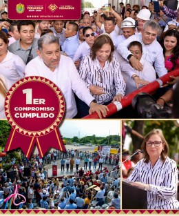 La Gobernadora Rocío Nahle realizó la clausura de la caseta de cobro del puente Coatzacoalcos I, hecho que marca el cumplimiento de una de las promesas realizadas en campaña. La medida, explicó, responde a la necesidad de fomentar el desarrollo de la región industrial.