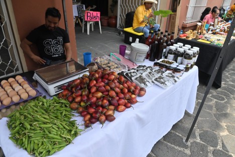 Familias completas llegan a ofrecer sus productos del campo al tradicional  mercado San José de la ciudad de Xalapa, cada jueves se encuentran ahí para que los Xalapeños lleguen a consumir lo local.