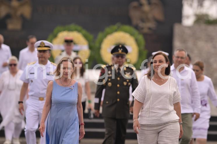 El Gobierno de 
Veracruz conmemoró el 162 aniversario de la Batalla de Camarón, rindiendo 
homenaje al heroísmo, valor y respeto de los ejércitos mexicano y francés, 
protagonistas de una de las páginas más significativas de la historia militar del país. 