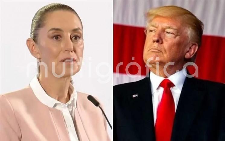 Sostuvo nuevamente una llamada telefónica la presidenta Claudia Sheinbaum con el presidente de Estados Unidos, Donald Trump, la mañana del jueves 1 de mayo.