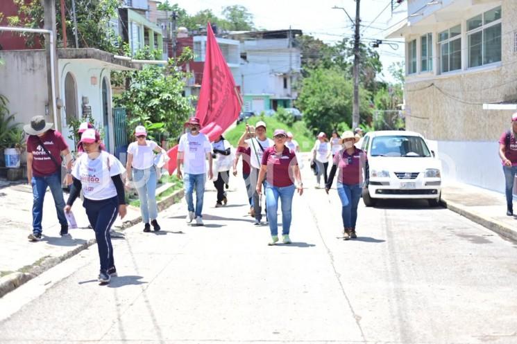 La candidata de Morena-PVEM a la alcaldía de Xalapa, Daniela Griego Ceballos, aseguró que estas semanas de proselitismo le han dejado experiencias enriquecedoras en torno a su proyecto de gobierno.