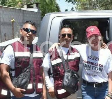 A dos días de que se realice la jornada electoral para renovar los 212 ayuntamientos veracruzanos y el Poder Judicial Federal y Estatal, en clara violación a las leyes electorales  elementos de la Policía Municipal de Huatusco, fueron enviados ilegalmente a cuidar a Carmen Cantón, candidata a la presidencia municipal de Comapa por el Partido Movimiento de Regeneración Nacional (Morena).