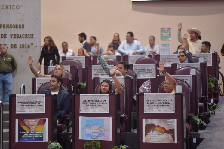 Durante los trabajos de la Séptima Sesión Ordinaria, el Pleno de la LXVII Legislatura aprobó el Acuerdo de la Junta de Coordinación Política (Jucopo), por el cual se crea la Comisión Especial para la Atención, Seguimiento y Desarrollo de la Cafeticultura en Veracruz, que se encargará de atender y dar seguimiento e impulso a la cadena de producción y comercialización del café, así como  la aplicación de la Ley Estatal en la materia