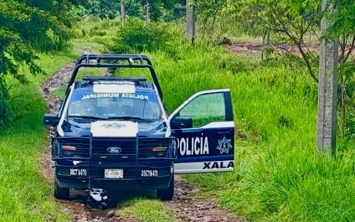 Tras  las recientes  lluvias, se descubrió este viernes en un poblado cerca al Castillo , restos humanos que emergían de la tierra.