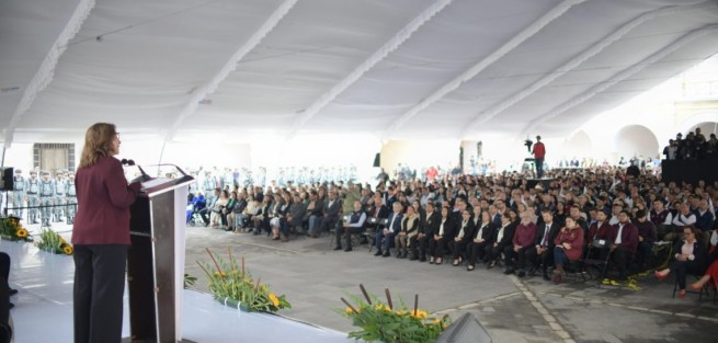 Se llevó a cabo una ceremonia conmemorativa  por los 500 años de la fundación de Perote