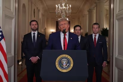 El presidente Donald Trump anunció este sábado, a través de su red social Truth Social, que Estados Unidos llevó a cabo un ataque contra tres instalaciones nucleares en Irán. 