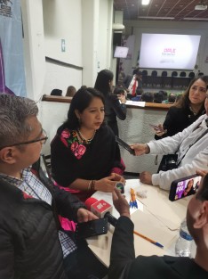 Rosalba Hernández Hernández, presidenta electa del Tribunal Superior de Justicia del Estado de Veracruz, ofreció cercanía con la población y actuar con transparencia, responsabilidad y con honestidad, como debe ser la actuación de las personas juzgadoras.
