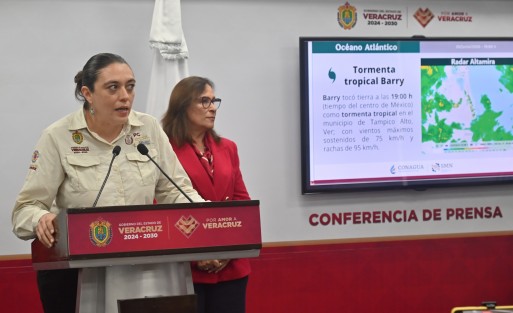 La Secretaría de Protección Civil (PC) informó que, tras el impacto de la Tormenta Tropical Barry, implementó acciones preventivas de manera oportuna que permitieron mitigar riesgos a la población.