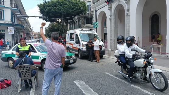 Juan Ricardo Ordóñez Jerez, quien lleva más de 39 días en huelga de hambre, y el activista Enríquez Gabriel Romero Reyes, alias 