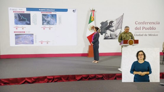 El puerto de Veracruz recibirá una inversión cercanas a los 10 mil millones de pesos, destinadas a obras de infraestructura portuaria, energética y de seguridad.