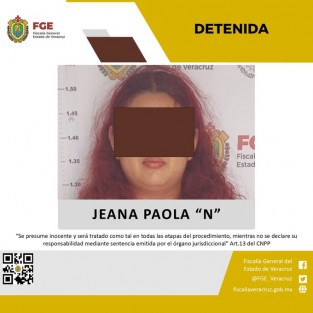  
La detenida, es de igual forma, investigada por su posible participación en la privación de la libertad de la víctima identificada con las iniciales I.H.C., registrada el pasado 18 de julio.
