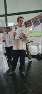 Nuestro corresponsal en la zona Totonacapan, Bernabé Vallejo, nos compartió este momento con la escritora internacional MASTER PHD DHC Estrella Fernández, a quien agradece profundamente los generosos conceptos sobre su labor literaria, durante el cuarto Foro Global 