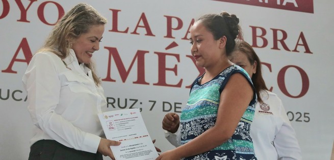 Con la entrega de 2 mil 426 apoyos económicos directos a emprendedoras y emprendedores, el Gobierno de Veracruz realizó en esta demarcación la cuarta jornada del programa Apoyo a la Palabra-Plan México, dirigido a fortalecer la economía local.


