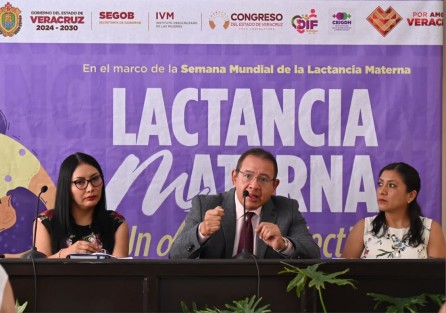 Con motivo de la reciente celebración de la Semana Mundial de la Lactancia Materna, autoridades estatales y de este Congreso, ciudadanas y ciudadanos asistieron a la plática denominada Lactancia materna, un derecho colectivo, impartida en la sala Irene Bourell Peralta del Palacio Legislativo.

