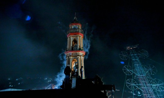 En la víspera de la fiesta en honor a la Virgen de la Asunción, en este municipio se realizan veladas en varias casas, así como la quema de “toritos” encuetados y fuegos pirotécnicos, eventos a los que asisten visitantes de otros municipios y los pobladores de esta localidad.