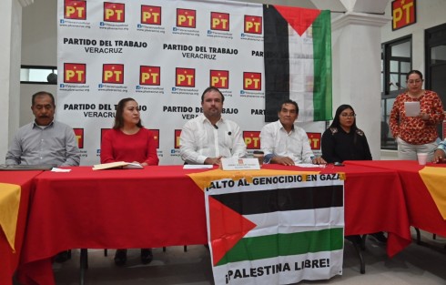 Condena Diputado Adrián González Naveda genocidio del pueblo Palestino en la Franja de Gaza. 