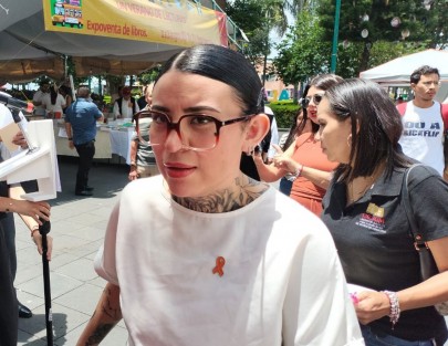 La Coordinadora General del Centro de Justicia para las Mujeres (CEJUM), Pamela Ortega Medina, evita hablar sobre el caso de la trabajadora involucrada en el accidente que se registró en días pasados en el Acueducto.