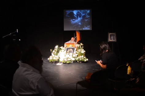 La Universidad Veracruzana este jueves 28 de agosto rindió homenaje  póstumo a Jorge Castillo Rodríguez, pionero del teatro veracruzano, actor, director, docente y fotógrafo, en el Teatro La Caja UV.