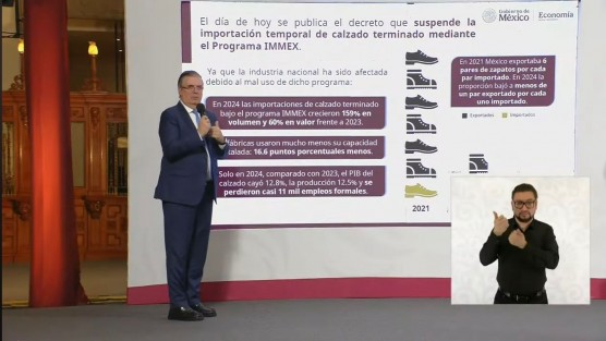 Marcelo Ebrard, secretario de Economía, informó durante la conferencia matutina en Palacio Nacional que el decreto fue publicado este 28 de agosto en el DOF y entrará en vigor a partir de este viernes, por instrucciones de la presidenta Claudia Sheinbaum.