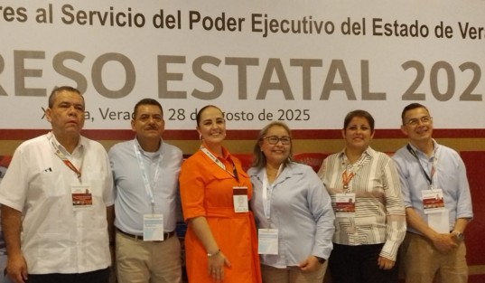 Con una votación abrumadora, pues  de 164 delegados, 161 de ellos refrendaron su confianza en José Mayolo García Pérez, por lo que fue reelecto por un periodo más de tres años al frente del Sindicato de Trabajadores al Servicio del Poder Ejecutivo de Veracruz (STSPEV).