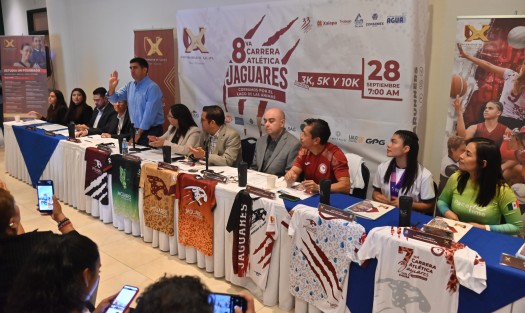 Se llevará a cabo la 8ª Carrera Atlética Jaguares, el próximo domingo 28 de septiembre, a las 7:00 horas, una competencia con causa en favor del Lago de Las  Ánimas, con la que la Universidad de Xalapa (UX),refrenda su compromiso con la educación integral y se  consolida como una institución socialmente responsable.