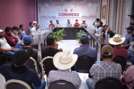 El representante del Distrito IX de Perote, diputado Paul Martínez Marie, recibió en el Palacio Legislativo a habitantes del municipio de Altotonga, quienes le externaron la necesidad de continuar los proyectos carreteros del tramo La Ventilla-Mecacalco, el cual agrupa a más de 10 comunidades.