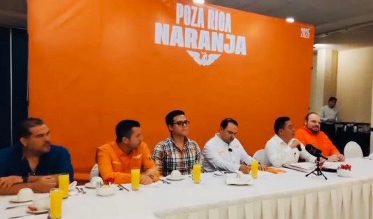 Denuncia Movimiento Ciudadano (MC) ante la Fiscalía General de la República (FGR) a varios funcionarios y figuras del partido Morena en Veracruz por el presunto delito de delincuencia organizada.