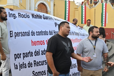 Personal de contrato del Hospital Regional Xalapa 