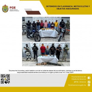 La Fiscalía General del Estado informa que, Fiscales, Peritos y Policías Ministeriales adscritos a la Fiscalía Regional Xalapa, en coordinación con la Secretaría de la Defensa Nacional, Guardia Nacional y la Secretaría de Seguridad Pública Estatal, llevaron a cabo un cateo autorizado por un juez en la colonia Predio de la Virgen, ubicada en esta ciudad.