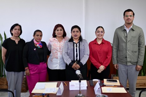 La Comisión Permanente de Medio Ambiente, Recursos Naturales, Cambio Climático y de Protección y Bienestar Animal del Congreso del Estado, integrada por las diputadas Imelda Garrido Alvarado, Angélica Peña Martínez y Valeria Méndez Moctezuma, presidenta, secretaria y vocal, respectivamente, se reunió con la titular de la Secretaría de Medio Ambiente (Sedema), Luz Mariela Zaleta Mendoza y el Procurador Estatal de Protección al Medio Ambiente, Ángel Carrizales López.