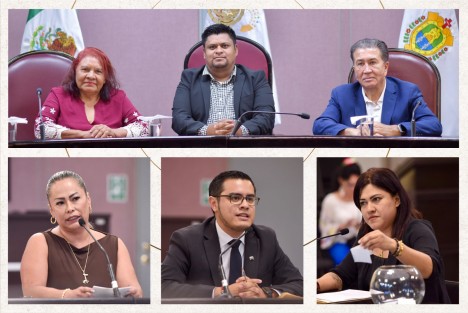 En cumplimiento del Acuerdo aprobado por el Pleno de la LXVII Legislatura el pasado 29 de agosto, la Comisión Permanente de Derechos Humanos y Atención a Grupos Vulnerables realizó las entrevistas con las ciudadanas Namiko Matzumoto Benítez y Raquel Rivera Sánchez y con el ciudadano Luis Ángel Rodríguez Lino, aspirantes a la titularidad de la Comisión Ejecutiva Estatal de Atención Integral a Víctimas.
 

