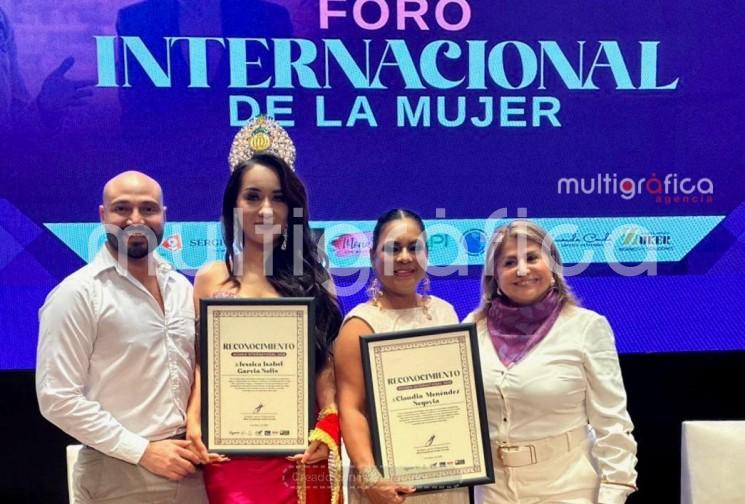 Veracruzana es galardonada con el Women International 2026