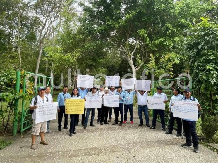 Carecen de condiciones laborales óptimas, trabajadores del INAH en la Zona Arqueológica de -El Tajin-