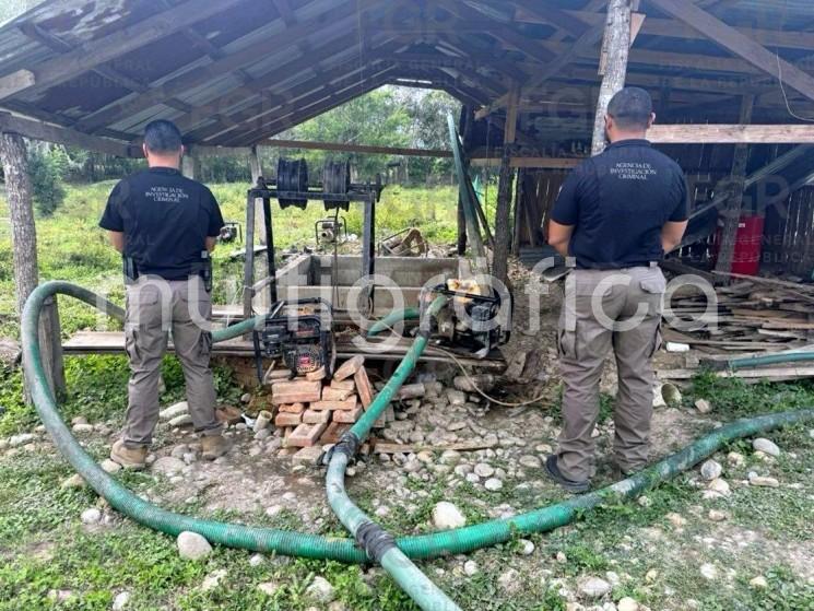 Cumplimenta PFM orden de cateo por probable extracción ilegal de agua en Álamo,Veracruz