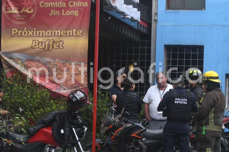 Movilización por presunto olor a gas en local de comida china en Xalapa

