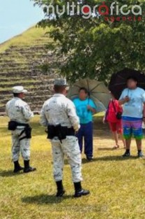 Intensifica GN sus operativos de seguridad en El Tajín