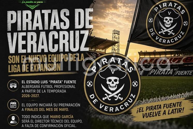 Oficial: Vuelve el futbol al Pirata Fuente con Piratas