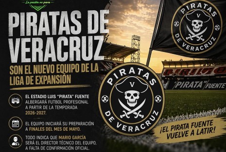 Oficial: Vuelve el futbol al Pirata Fuente con Piratas