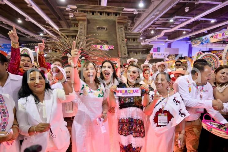 
Rocío Nahle pone a Veracruz de moda en el Tianguis Turístico
